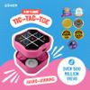GiiKER Tic Tac Toe Bolt Game, Original 3-in-1 Handheld Games, Portable Travel Games for Car Ride, Toys Gift Idea for Kids and Adults, Stocking Stuffers Birthday Gifts for Boys Girls - Pink view 2