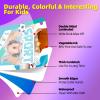 45Pcs Sports Cognitive Cards for Kids,Physical Activity Cognitive Flash Cards, Portable Fitness Card,Waterproof Aerobics Learning Flashcards,Workout Card,Exercise Flash Cards view 4