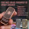 D.G.PLAYER Triple Fidget Slider, Magnetic Metal Fidget Toys Adults Anxiety EDC Cool Gadgets Sensory Toys for Relieve Stress, Tension, Anxiety Valentines Day Gifts for Kids (Rose Gold) view 2