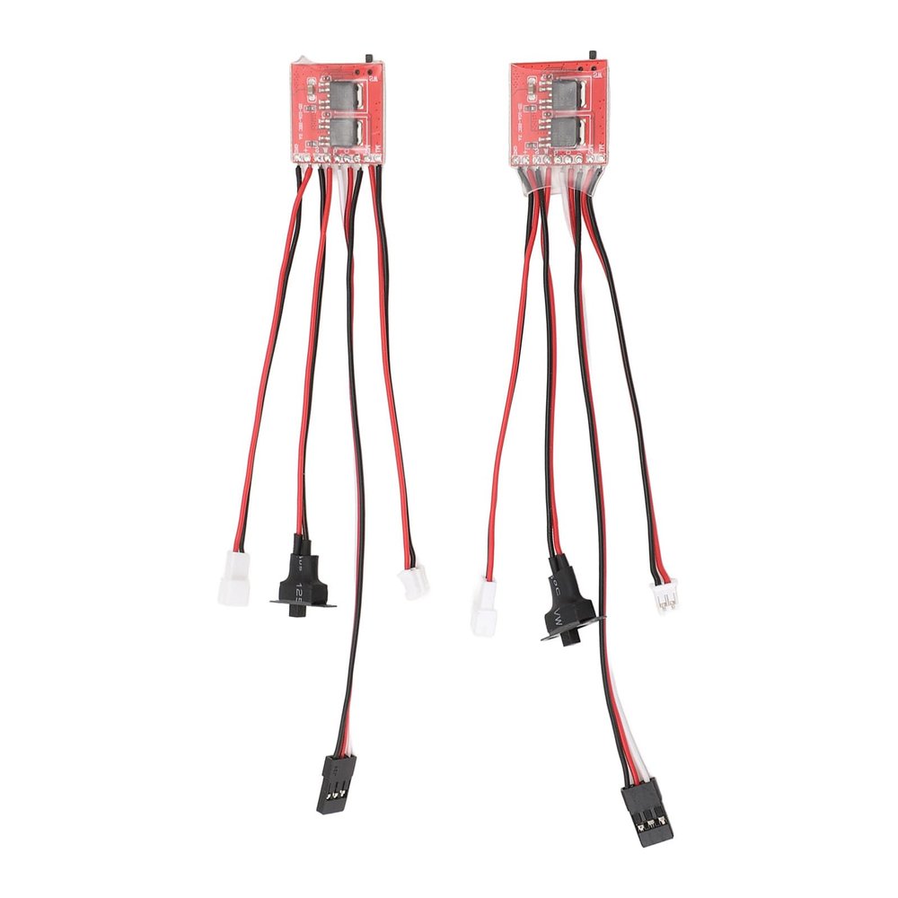 30A Micro Brushed ESC Dual Motor Control RC Speed Controller with Overheat, for Axial SCX24 1/24 K969