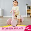 SYNCFUN Baby Balance Bike with Music and Light for 1-2 Year Old Toddlers, 1st Birthday Gift, One Year Old Birthday Gift for Boys Girls, Outdoor Baby Toys (Pink) view 2