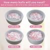 Dekeyoo Ball Pit Balls Pack of 200 2.15 Inch - BPA Free, Crush Proof Plastic Balls for Ball Pit, Tent, Playhouse, Children's Toy Ball for Party view 4