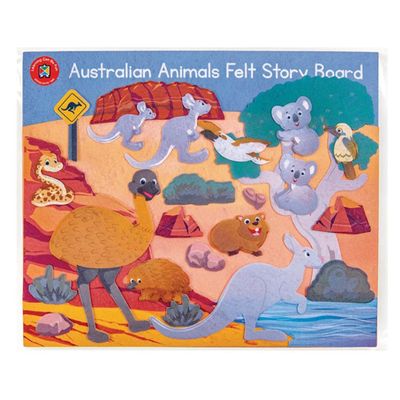 Learning Can Be Fun Australian Animals Felt Story Board