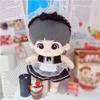niannyyhouse 10cm~15cm 20cm 40cm Plush Doll Clothes Headdress Dresses Bibs Maid Outfit Doll Dressup (Black 40cm) view 2