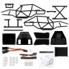 CCKALM Upgrade Parts Compatible with TRX4M for Rock for Tarantula Nylon Buggy Body Shell Chassis Kit for 1/18 RC Crawler Upgrade(Color:Black) view 3