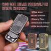D.G.PLAYER Triple Fidget Slider, Magnetic Metal Fidget Toys Adults Anxiety EDC Cool Gadgets Sensory Toys for Relieve Stress, Tension, Anxiety Valentines Day Gifts for Kids (Silver-Grey) view 2