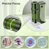 60x-120x Mini Pocket Microscope for Kids Adults, Portable Handheld Microscope with Microscope Slides, Miniscope Portable Microscope for Kids Little Scientist Students School Minilabsters Education view 4