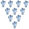 10 Pcs Ceramic Knob Cabinet Handle for Kid's Room Bedroom Door Drawer,Cupboard Wardrobe Dresser Decorative Knobs Nursery Furniture Handle(Blue) view 1