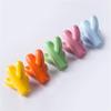 10 Pcs Ceramic Knob Cabinet Handle for Kid's Room Bedroom Door Drawer,Cupboard Wardrobe Dresser Decorative Knobs Nursery Furniture Handle(Blue) view 4