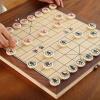 STEPMN Chinese Chess Set with Folding Wooden Board Portable Magnetic Xiangqi Traditional Classic Educational Strategy Games Travel Game for Beginners(Size:15.3 x 15.3in) view 2