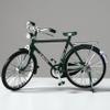 JIALINXIA 7.1 Inch Long Miniature Alloy Bicycle Model, Metal Bike Decor for Bookshelf, Desk, Home Office, Coffee Bar and Collectors Green view 3