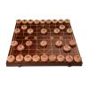 STEPMN Chinese Chess Game Set Beechwood Portable Xiangqi with Wooden Foldable Board Tabletop Strategy Game for 2 Players for Teens Adults Family(Size:4.8cm/1.9in) view 1