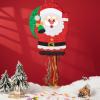 WERNNSAI Christmas Santa Pinata - Christmas Decorations Red Santa Claus Party Games for Kids Xmas Festival Supply Father Xmas GIft Delivery Xmas Large Pinata Pull String with Blindfold Bat view 2