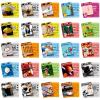 50PCS Common Tools Cognitive Flash Cards,Portable Cognitive Pictures Flashcards for Everyday Items, Waterproof Daily Necessity Learning Flash Card for Kids view 2
