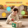 Montessori Toys for Babies 6-12 Months,1 Year Old,8 in 1 Learning Educational Set Wooden Sensory Toys for Baby Toys 12-18 Months (Includes Tissue Box Toy,Rainmaker and More) view 4