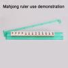 AMAMIA 4Pack Mahjong Racks with Pushers, Mahjong Pushers and Racks, Multicolor Acrylic Mahjong Rack & Pusher Combo (Light Blue) view 2