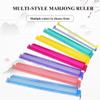 AMAMIA 4Pack Mahjong Racks with Pushers, Mahjong Pushers and Racks, Multicolor Acrylic Mahjong Rack & Pusher Combo (Light Blue) view 4