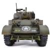 Ssccgym Remote Control Light Tank US M5A1 Stuart Tank 1/16 War RC Military Vehicle Simulation Smoke Barrel Lifting/Turret Rotation 360 Degrees/NO-Shooting/Collection Model view 4