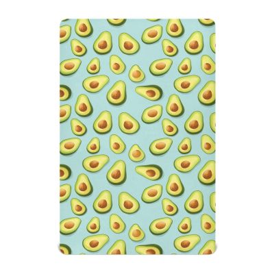 Cute Avocado Pattern Crib Sheet for Boys Girls Stretch Baby Toddler Crib Fitted Sheets Soft Fitted Baby Mattress Cover Bed Sheet for Unisex Newborn Crib Mattress M