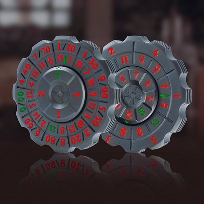 2-in-1 DND Dice & Fidget Dice 1 Pack, Unique Roulette D&D Dice, Cool Spinner D&D Metal Dice Set, D6, D8, D10, D12,D20,D% 7-in-1 Dungeons and Dragons Dice SetMTG RPG Role Playing Gaming Dice