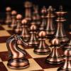 FGDIUCVN Folding Travel Wooden Chess Set Portable Checkerboard with Storage Slots and Alloy Chesspieces, Beginner Chess Set for Kids and Adults, Medium view 4