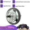 32P Spur Gear, 50T 0.8 Metric Pitch, Compatible with 32-Pitch, Hardened Steel 50 Tooth 0.8M Spur Main Gear for 1/10 TRAXXAS Ford Rustler Slash Stampede 4X4 Arrma, Replace #6842 view 4