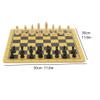 FGDIUCVN Luxury Wooden Travel Chess Portable Chess Game Interactive for Adults Chess Sets view 2