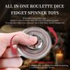 2-in-1 DND Dice & Fidget Spinner 1 Pack, Unique Roulette D&D Dice, Cool Spinner D&D Metal Dice Set, D6, D8, D10, D12,D20,D% 7-in-1 Dungeons and Dragons Dice SetMTG RPG Role Playing Gaming view 4