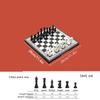 FGDIUCVN International Chess Magnetic Chess Set Folding Chess Set Professional Portable Travel Chess Board Game with Chess for Birthday Gift Chess Gifts view 2