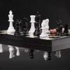 FGDIUCVN International Chess Magnetic Chess Set Folding Chess Set Professional Portable Travel Chess Board Game with Chess for Birthday Gift Chess Gifts view 4