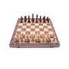 FGDIUCVN Chess Board Portable Folding Magnetic Travel Chess Set,Lightweight for Easy Carrying Gift for Chess Lovers and Learners, 2 Additional Queens Chess Sets view 2