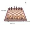 FGDIUCVN Chess Board Portable Folding Magnetic Travel Chess Set,Lightweight for Easy Carrying Gift for Chess Lovers and Learners, 2 Additional Queens Chess Sets view 3