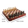 FGDIUCVN Foldable Luxury Chess Portable Travel Chess Set is Light and Easy to Carry Provide Gifts for Chess Lovers and Learners Chess Gifts view 2