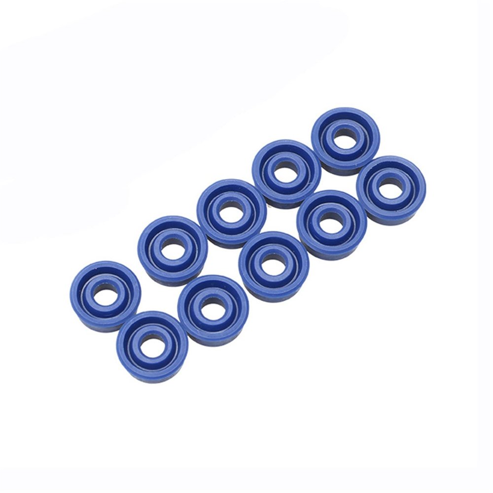 10PCS Drive Shaft Inner Dia.4mm 5mm 6mm 8mm Sealing Ring Waterproof Seals Water Oil Proof Parts for RC Brushed Electric Boat(Size:Hole ID 6mm)