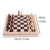 FGDIUCVN Chess Board Portable Foldable National Chess Magnetic Travel Chess Set Lightweight and Easy to Carry Provide Gifts for Chess Learners Chess Sets view 2