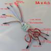 DingMotuo Bidirectional Brushed ESC for DIY RC Boat Tank Tracked Vehicle 2-5S 3Ax4CH Mix/Independent Mode Electronic Governor Speed Regulator view 2