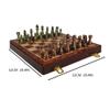 FGDIUCVN Foldable Luxury Chess Portable Travel Chess Set is Light and Easy to Carry Provide Gifts for Chess Lovers and Learners Chess Gifts view 2