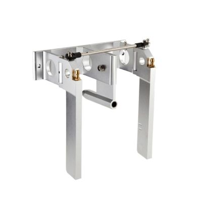 DingMotuo CNC Aluminium Alloy 140 Suction Rudder/Twin Rudder/Yaw Rudder for 6.35mm Shaft System RC Boat