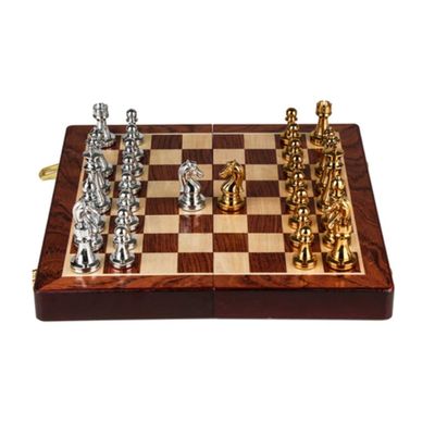 FGDIUCVN Foldable Luxury Chess Portable Travel Chess Set is Light and Easy to Carry Provide Gifts for Chess Lovers and Learners Chess Gifts
