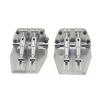 DingMotuo 1 Pair Trim Tabs 69 * 57mm CNC Machined Aluminum Alloy for Radio Control Hobby 100-150cm Racing Boats Model DIY Parts Accessories view 4