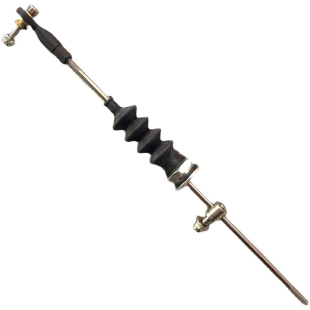 3mm Integrated Positioning Bean+Ball Head+Organ+Tie Rod Rudder Positioning Bean Drawbar Quick Adjustment Head RC Boat Model(Size:Tie Rod L25cm)