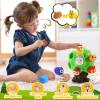 SnapGlowz Gifts for 1-5 Year Old Boys, Toddler Toys Farm Animal Learning Toy for Toddlers 1-6 Forest Animal Playset Montessori Toys for 2-6 Girls Sensory Christmas Birthday Gifts for Boys view 2