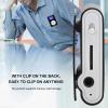 MUNEFE Mini MP3 Music Player, Sports Back Clip Music Player, Portable Mini LCD Screen MP3 Music Player for Outdoor Activities view 2