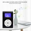MUNEFE Mini MP3 Music Player, Sports Back Clip Music Player, Portable Mini LCD Screen MP3 Music Player for Outdoor Activities view 3