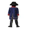 Colorful House George Washington Costume Kids Colonial Outfits Boys American Revolution Historic Navy Blue(11-12Y,2XL) view 2