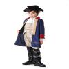 Colorful House George Washington Costume Kids Colonial Outfits Boys American Revolution Historic Navy Blue(11-12Y,2XL) view 3