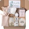 New Mom Care Package After Baby, 7pcs New Mom Gifts Set After Birth, Postpartum Gifts for Mom, After Birth Postpartum Essentials for Mom Kit, Pregnancy Gifts for First-Time Moms, Expecting Mom view 1