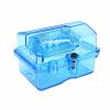 Blue Waterproof Receiver Box Spare Part for Traxxas Slash 4X4 1/10 RC Car view 4