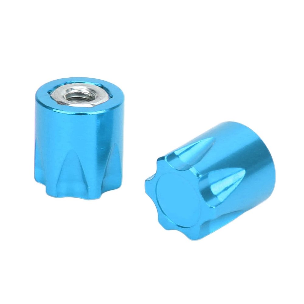 Akozon 4pcs RC Wheel Rim Center in Quality Aluminum Alloy with M4 Nut - Fit for for Axial SCX10 90046 D90, for - Compact and Lightweight RC Accessory (#13)