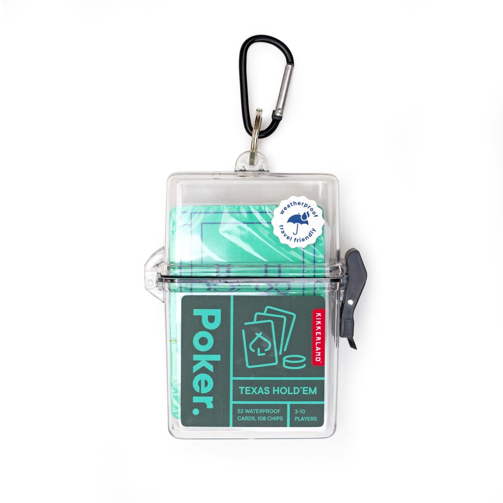 Kikkerland Poker Travel Game